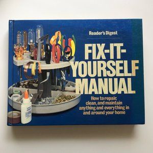 Vintage Readers Digest Fix-It-Yourself Manual Book